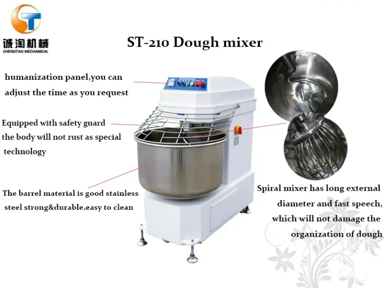 Dough mixer spec