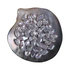 Pearl AAA Grade Irregular 7~10mm Baroque Pearl Keshi Freshwater Pearl Natural Real Loose Pearl White Color