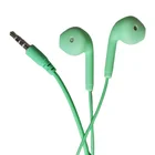 Hands 3.5mm Jack TPE Earphones Headphone Headsets 1.2 M Hands Free Stereo In-ear Wired Earphone For IPhone Samsung