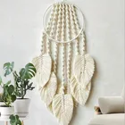 Macrame Wall Hanging Macrame Dream Catchers Handmade Bedroom Macrame Feather Wall Hanging Home Decor