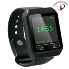 Caller Service Pager Wireless Call Bell Three/Five-key Table Card Pager Vibration Ringtone Digital Watch