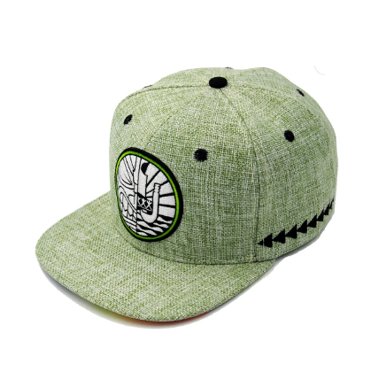 hemp flat bill hats