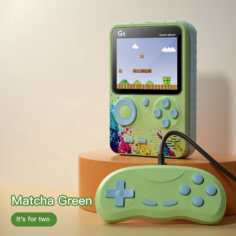 500 in 1  Video Game Console Handheld  3 inch Portable Color Handle mini video game console for kids handheld game player