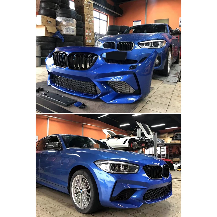 M C Style Front Bumper Body Kit For Bmw Series F Lci