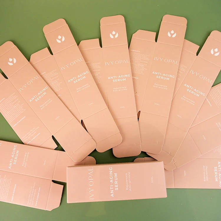 product customised design logo skincare cosmetic product packaging boxes uv printing luxury soap paper packaging box-6