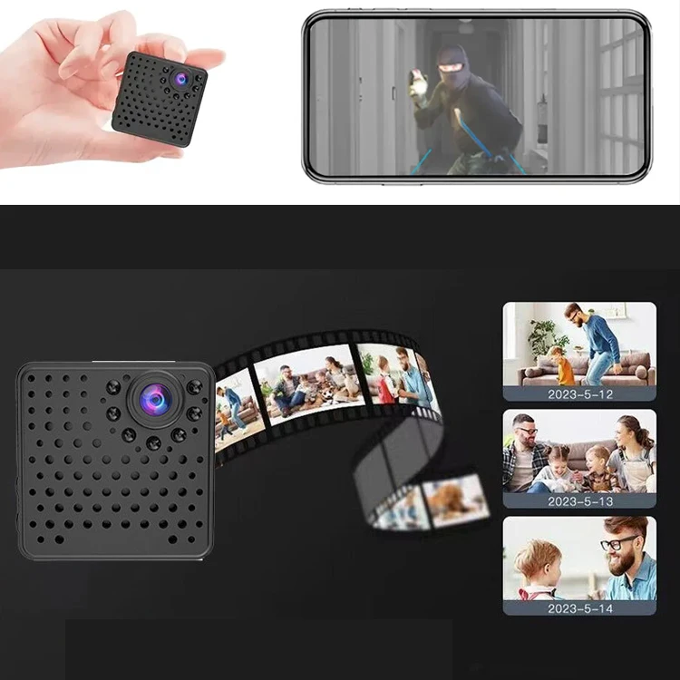 2023 Camera Night Vision Video Voice Recorder Wireless Pocket Cameras Hd 1080p Wifi Home Security W18 MINI Camera