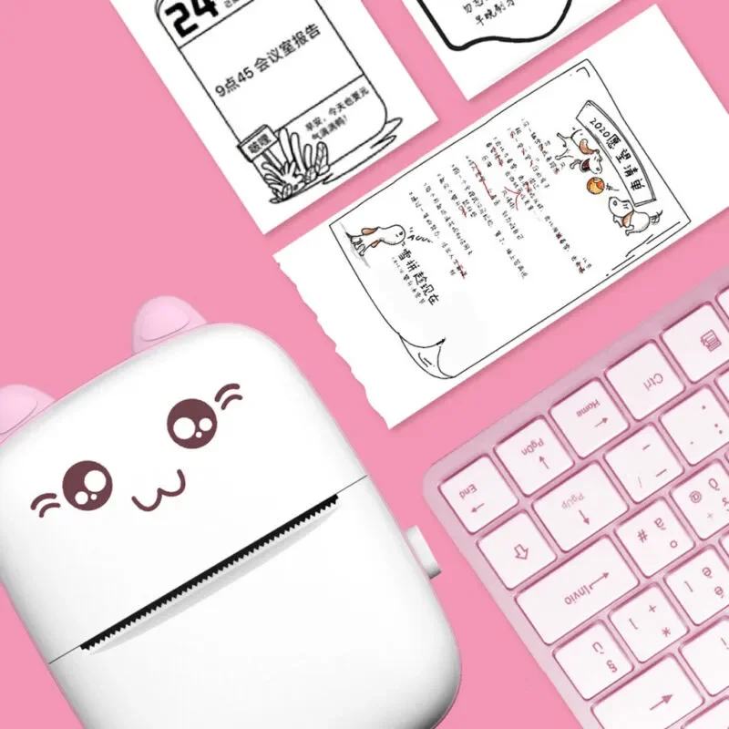 Photo Picture Mini Portable Pocket Printer Customized Brand Office Student Wireless Thermal Mini Label Printer