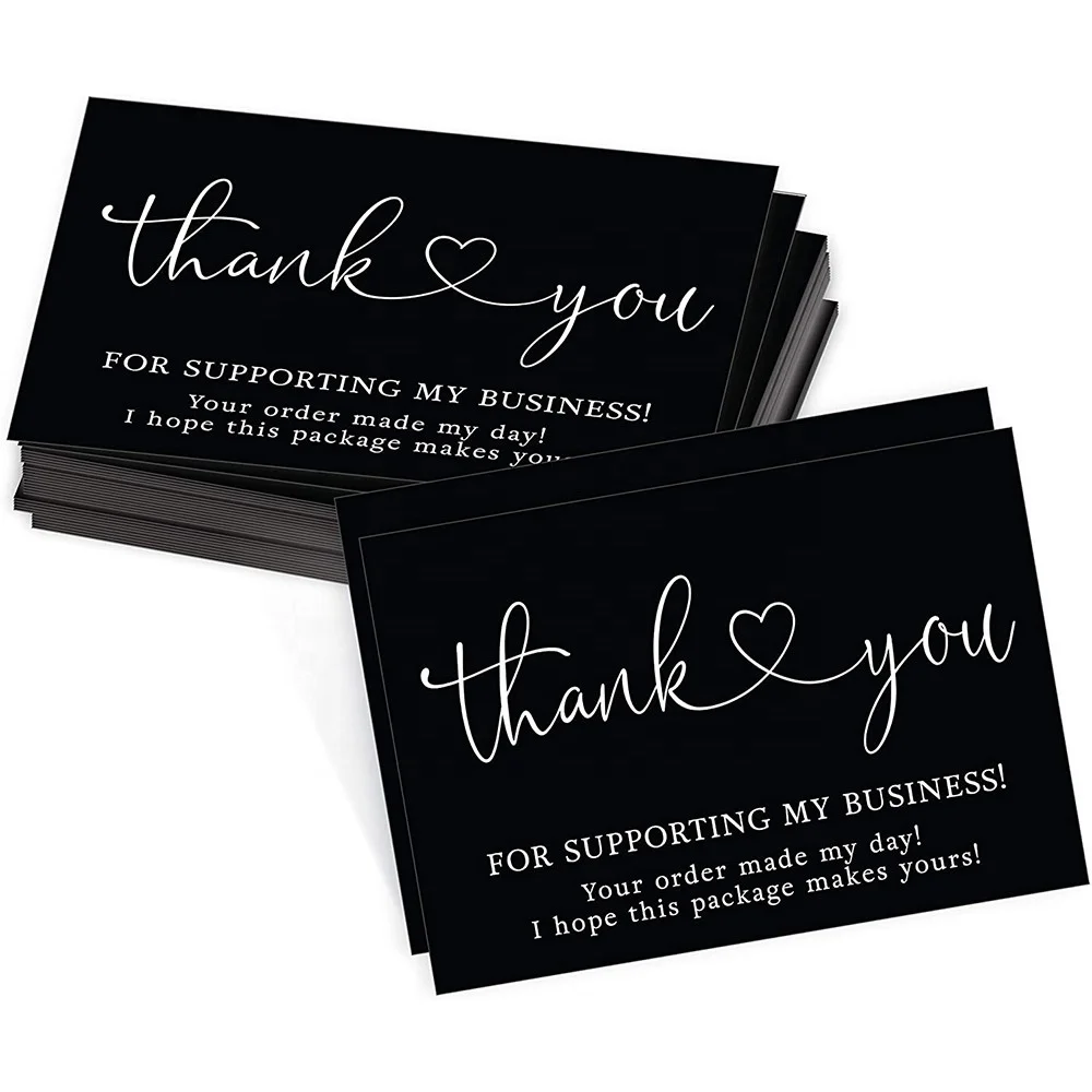 Private Custom Logo Printing Thank You Card For Small Business Luxury  Metallic Foil Business Card/wedding Card/thank You Cards - Buy Custom  Postcard Wedding Card Greeting Cards,Custom Printed Business Cards With Your  Logo,Custom
