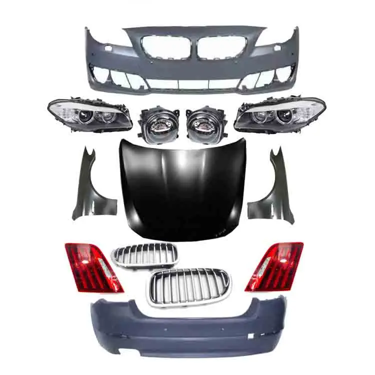 KEBEL Car Front Bumper Assembly OEM 51117332678 Front Bumper Kit for BMW 5 Series F10 LCI F18 LCI 2014- details