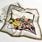 Silk Scarf Luxury 6A Mulberry Silk Scarves Custom Printing Pure Silk Scarf For Head