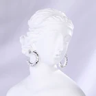 Hoop Small Earrings Existing Goods Charm Stainless Chunky Hoop Small Hoop Earrings
