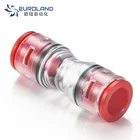 Coupler Transparent Straight Coupler Microduct Connector Fittings HDPE Couplers
