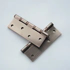 Hinge 4 Inch Dark Copper Plating Iron Stainless Steel Ball Bearing Door Hinge For Metal Wood Door