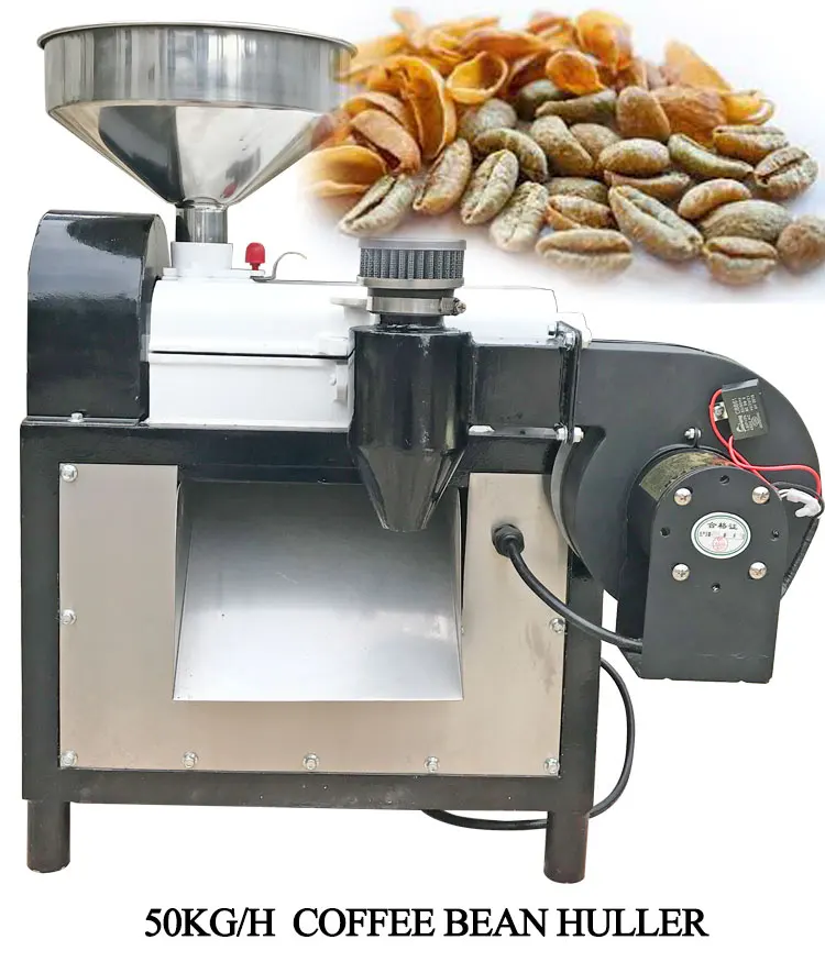 Professional Coffee Hulling Machine for Farms Commercial Dry Coffee Bean Huller manufacture