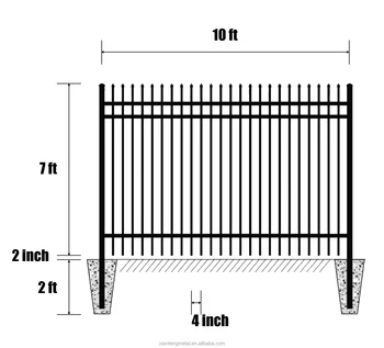 Zinc Steel House Fence Gates Driveway Entrance Gate Steel Gates Hinges