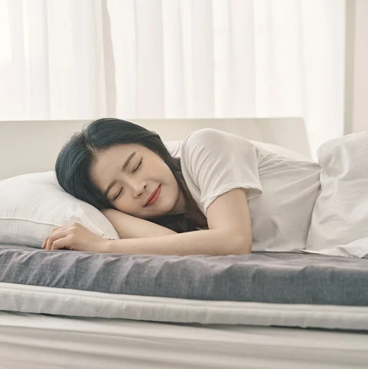 Hot Sale In Korea And Japan Latest fashion Floor  Mattress Bed Topper Pressure Relief  Multiduty 7 Zone Shaped Foam Topper