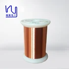 Copper Wire Copper Enameled Round Copper Wire Class F H Super Fine Polyimide Round Enameled Copper Wire