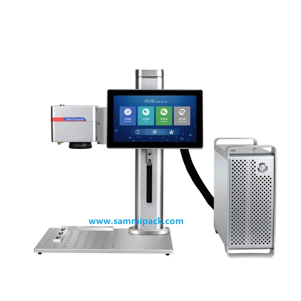 Máquina de marcado por láser de fibra para grabado por láser de metal 2