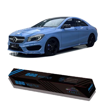 BBE New Metal Paint Series PET Abu Dhabi Blue Car Cover Paint Protection Films Sand Proof Anti-Scratch -UV Stickers Decals Wrap