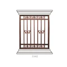 Window Iron Simple Galvanized Steel Fixed Window Grill Design Wrought Iron Window