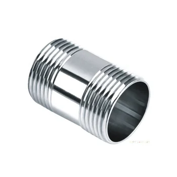 SS304 DN8-DN100 1/4"-4" High-Strength Stainless Steel HEX NIPPLE - Industrial Grade - Various Sizes