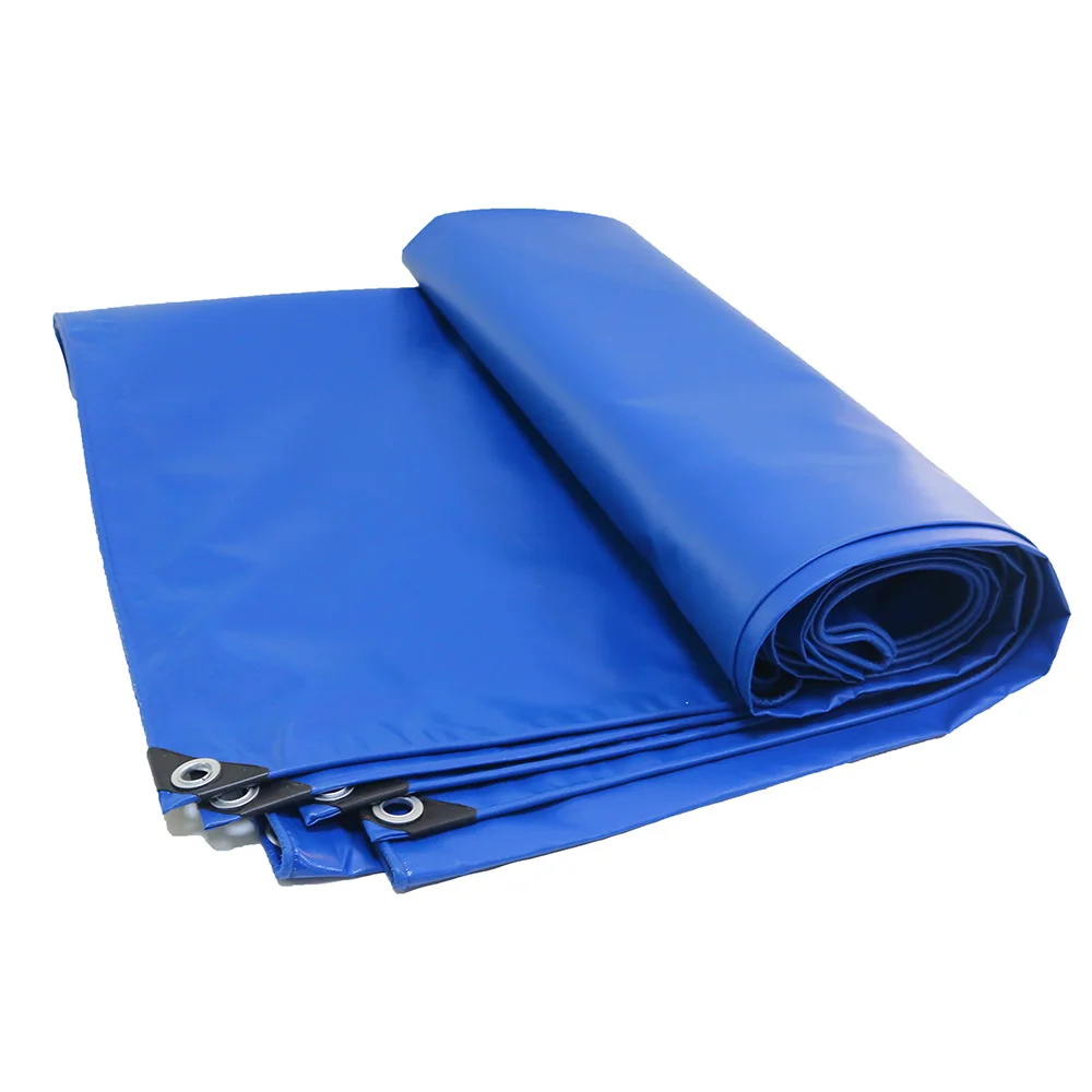 Heavy Duty Truck Cover Tarps Waterproof Pvc Tarpaulin 510 650gsm Lona