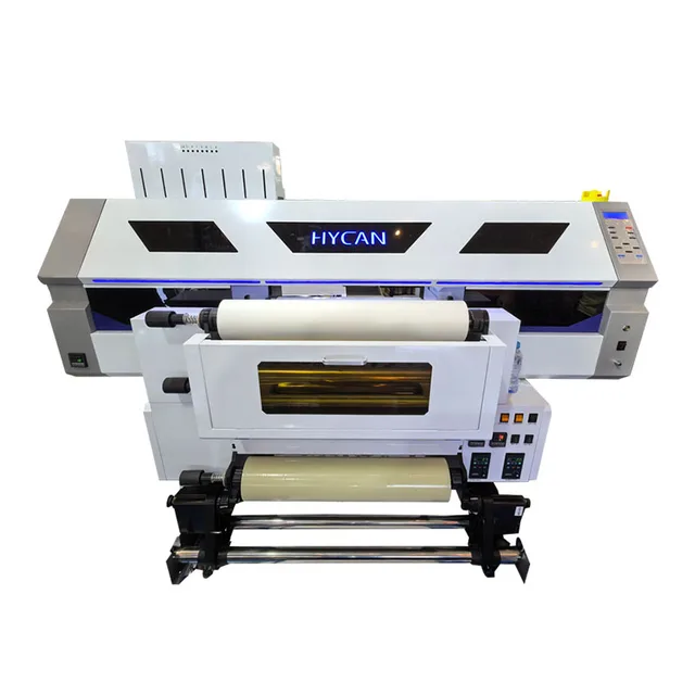 high quality 60cm size UV DTF gold foil printing machine for sale Hycan for gold film printing