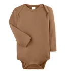 Baby Clothes Customised Baby Clothes Organic Cotton Baby Bodysuit Rompers Long Sleeve Baby Boy Clothes Bodysuit