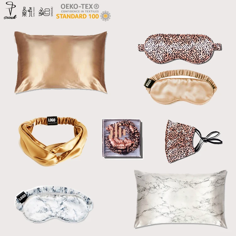 Promotional Oem China Wholesale Print On Silk Pillowcase OEKO-TEX Certified Luxury Gift Box For 100% mulberry Silk Pillow Case