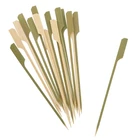 Wholesale Custom Biodegradable Bamboo Candy Sticks Barbecue Square Bamboo Sticks