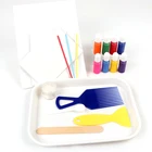 LFDIY6060 New Trend Non-Toxic 12 Colors Water Marbling Paint Popular Water Marbling Paint Art Kit For Kids