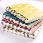 School A7 Size Spiral Coil Notebook Diary Student Note Book School Supplies