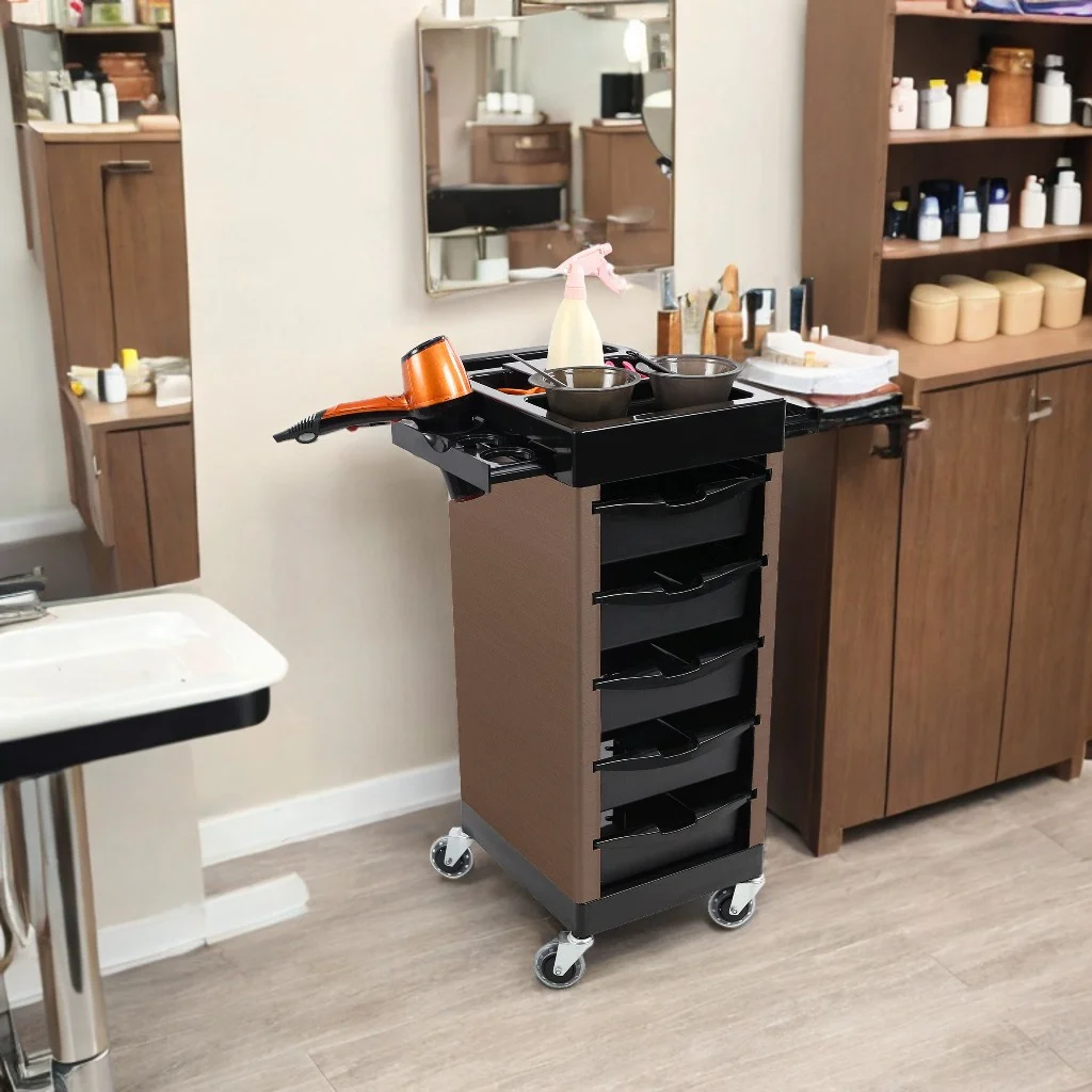 Wholesale barber supplies salon cart auxiliary cart for salon