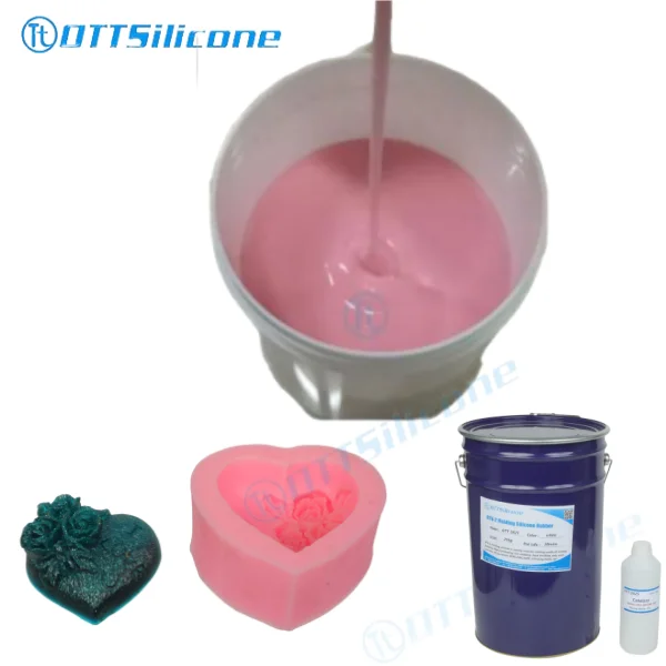 Soft Silicone rubber to make silicone mold rtv-2 silicone rubber