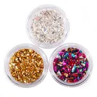 Glass Glitter Factory Wholesale Chunky Glass Glitter For Nail Arts