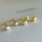 Opal Earrings Earrings For Women 925 Sterling Silver 18k Gold Plated Opal Brand Earrings For Women