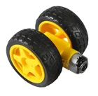 Motor Smart Robot Car Chassis Electronic Manufacture DIY Kit Speed Encoder Battery Box 4WD 4 Wheel Drive Car
