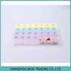 Days Plastic Weekly 28 Days Medicine Pillbox