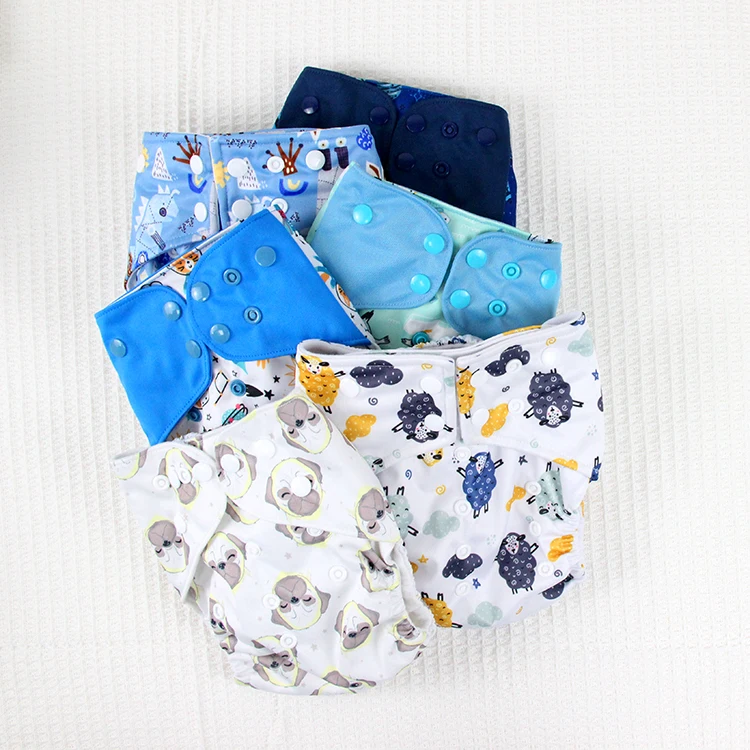 10/100Pcs Insert Reusable Baby Washable Nappies For Cloth Diaper Good Sale 