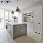 Island China Cabinet Maker Cheap HPL Provincial Shaker Island Cupboard Kitchen Cabinet Australian