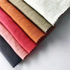 Linen Linen Fabric French Washed Soft French High Quality Garment Pure Material Wholesale 100% Linen Fabric