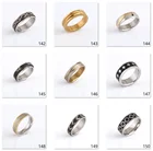 Silver Ring Fashion Silver Color 316L Stainless Steel Ring For Men Women CZ Stone Jewelry