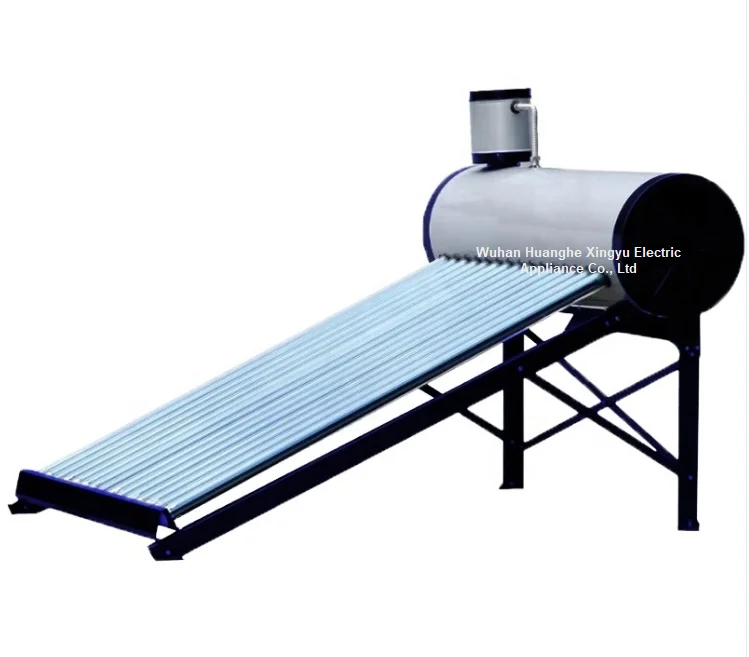 200L High Quality Electric Unpressurized Solar Hot Water Heater Factory Supply Heating System None Pressure Water Heater
