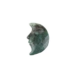 Shape Quartz Sell Well New Type Jade Moon Shape Shape Necklace Quartz Pendants