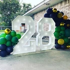 Number Numbers 3ft Light Up Numbers Manufacturers Online 3d Birthday Number 3ft 5 Ft Number Light 6ft Marquee Numbers