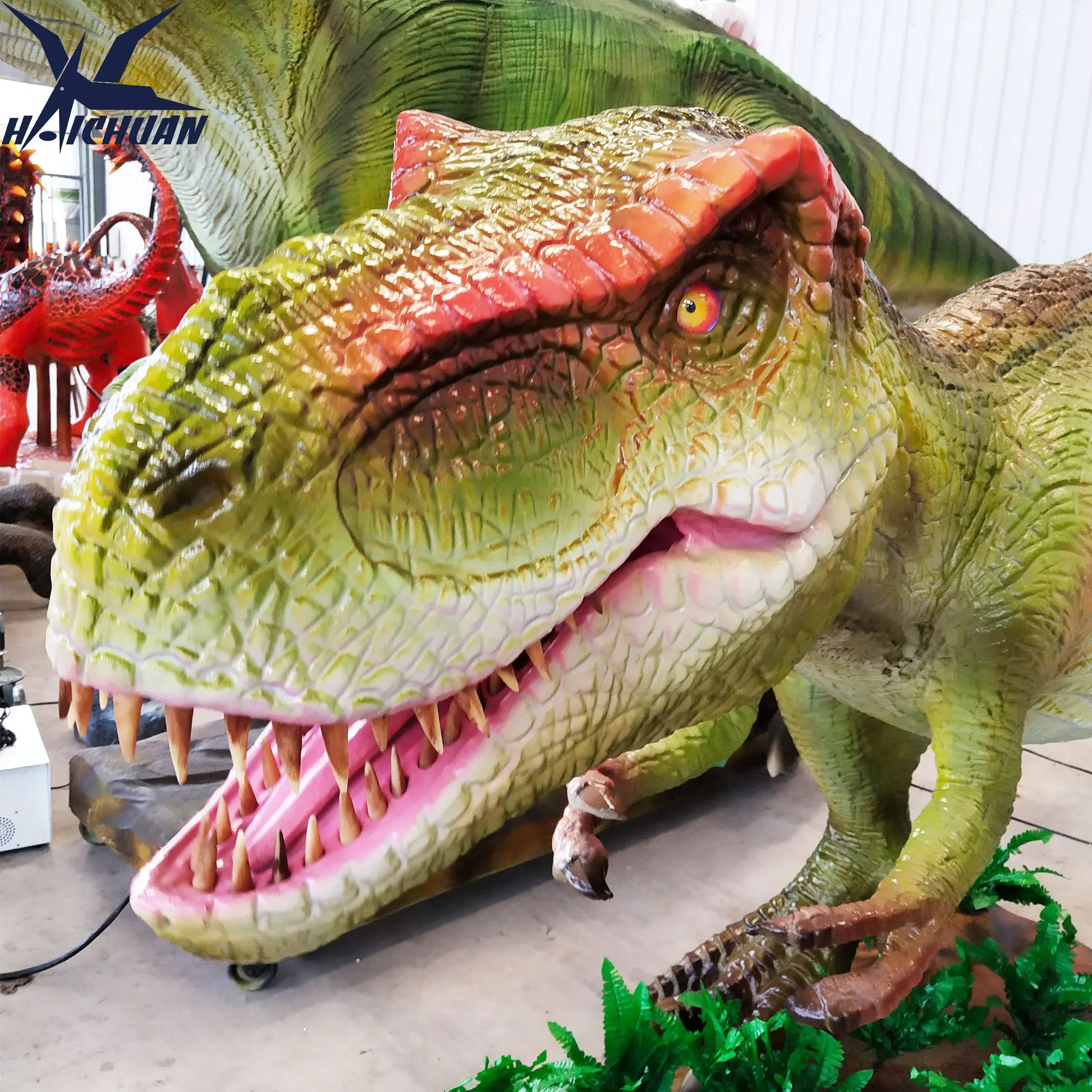 product life size dinosaur model animatronics tyrannosaurus t rex dinosaurio robot for sale-1