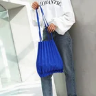 Handbag With Girls Fashion Canvas Bags Shopping Tote Bags New Style Cotton Handbag With Wrinkles