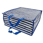 Recycle Bag Shopping Bag Recycle Recycle Grocery Packaging Zipper Woven Pp Shopping Bag For Custom