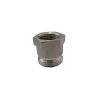 To Bushing Reducing OEM Stainless Steel1/4" Male To 1/8"NPT Female Hex Thread Bushing Pipe Connector Adapter