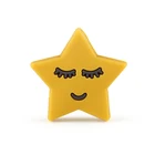 Star Beads Baby Bpa Free Good New Food Grade Silicone Diy Teether Set Star Silicone Teething Beads